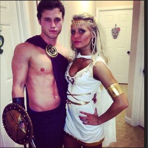 Greek Gladiator/Goddess costume